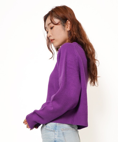 ニット セーター SHORT SHAKER SWEATER レディース THE SHINZONE ニット セーター SHORT SHAKER SWEATER レディース