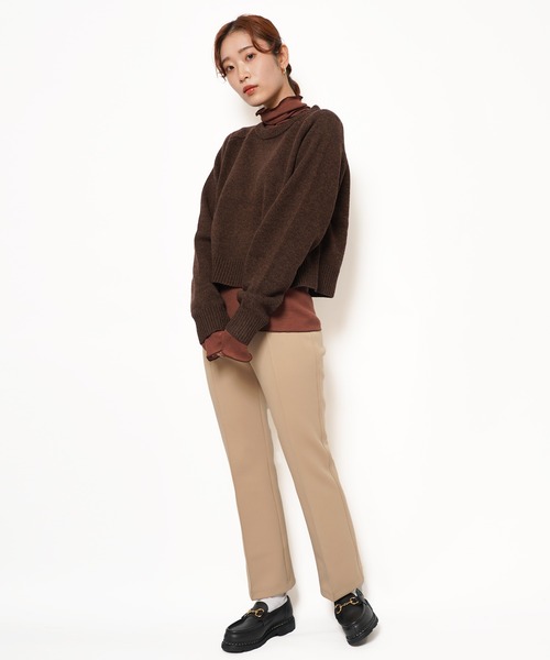 ニット セーター SHORT SHAKER SWEATER レディース THE SHINZONE ニット セーター SHORT SHAKER SWEATER レディース