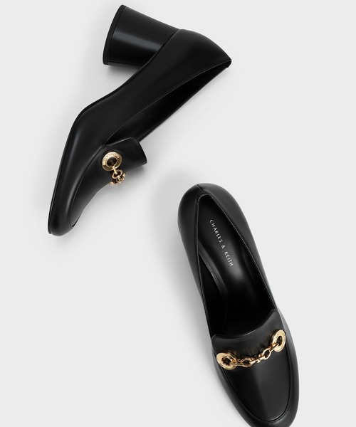 CHARLES ＆ KEITH（チャールズ&キース） パンプス チェーンリンク
