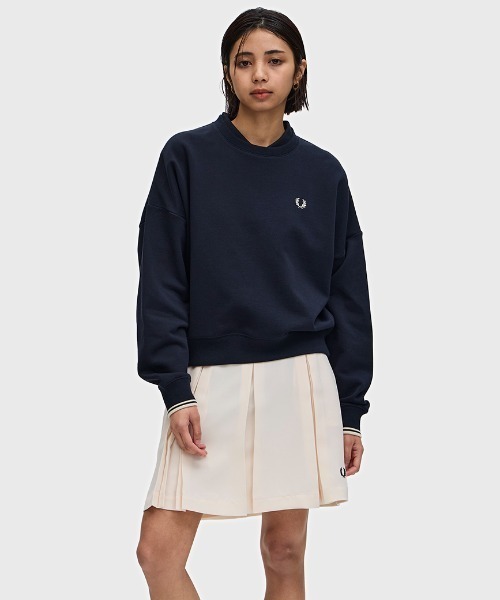 FRED PERRY トレーナー スウェット Tipped Sweatshirt／ティップ