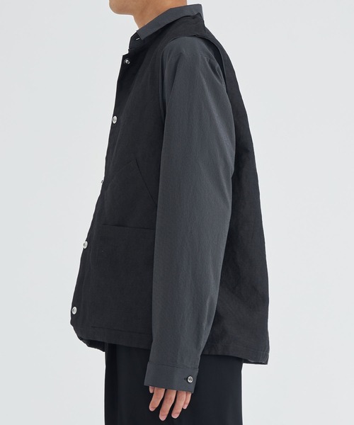シャツ 「NULABEL /ニューレーベル」4WAY VEST SHIRT メンズ