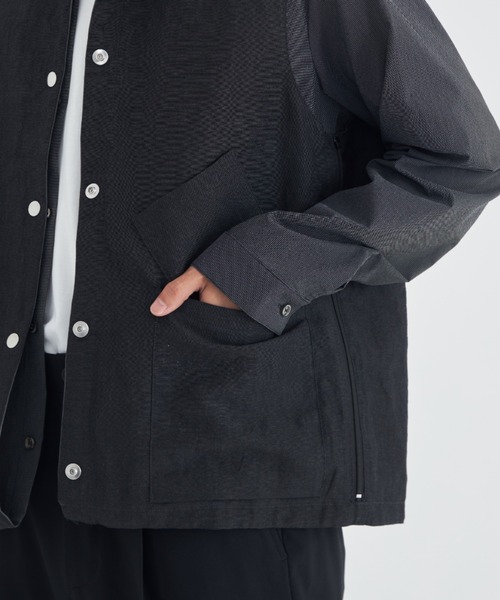 シャツ 「NULABEL /ニューレーベル」4WAY VEST SHIRT メンズ