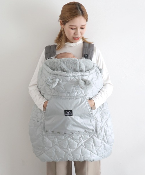 PUPPAPUPO 防寒ケープ　グレー PUPPAPUPO 防寒ケープ キッズ : ZOZOTOWN Yahoo!店 - 通販