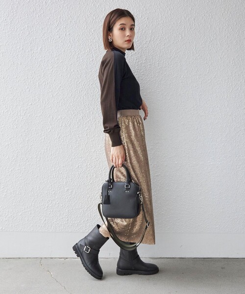 SHIPS（シップス） ブーツ レザー エンジニアブーツ レディース