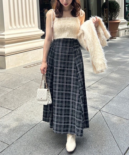 one after another NICE CLAUP スカート 前後2WAY/ジップアップ