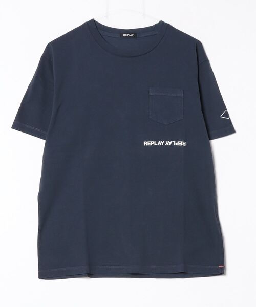 REPLAY（リプレイ） tシャツ ヘビーコットンジャージープリント T 
