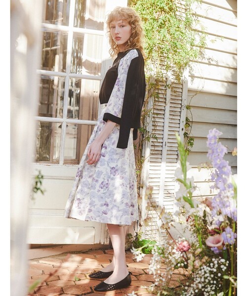 TOCCA（トッカ） カーディガン BOTANICAL GARDEN PARTY KNIT CARDIGAN 