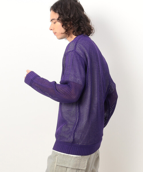 ニット紫 HOF CARDIGAN - IMPERIAL PALACE