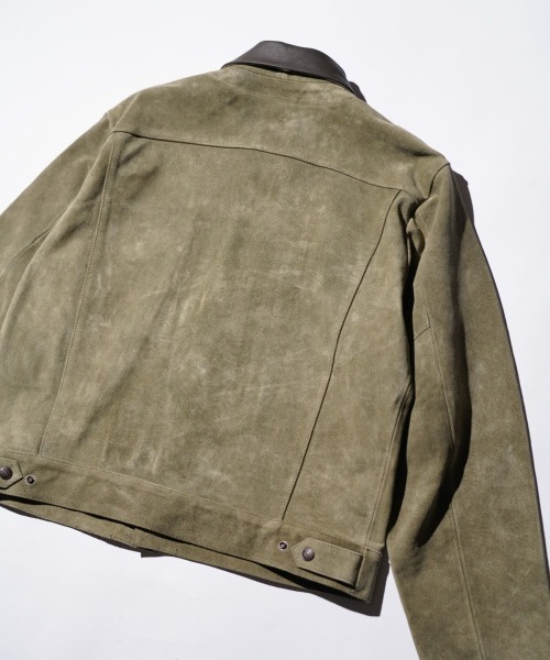 ブルゾン アウター 「PENNEY'S  ぺニーズ」 60S SUEDE JACKET スウェードジャケット メンズ レディースの画像