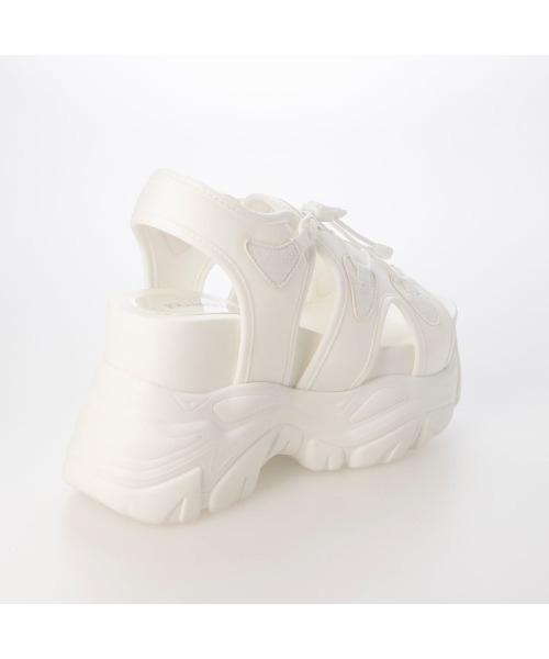Mafmof サンダル Mafmof(マフモフ)10.5cm厚底ボリュームソール