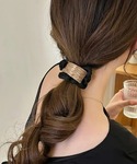 シュシュ 「新色追加」プレート付きシュシュ 大...の詳細画像3