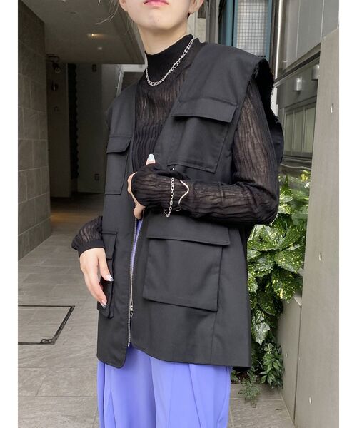 ベスト ジレ 24AW/カーリーボアベスト レディース 楽天市場】大きいサイズ レディース トップス ベスト ジレ