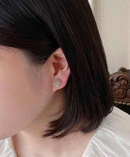 『melon 』ピアスお纏めページ ピアス メンズ 小ぶり 片耳用 カップル レディース 14k 不規則