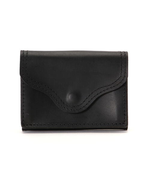 Schott レザー製三つ折り財布 ブラウン Schott レザー製三つ折り財布 ブラウン Schott N.Y.C メンズ三