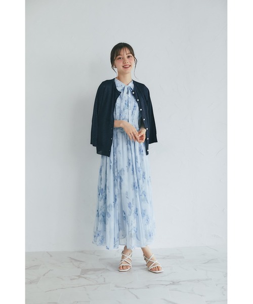 tocco closet（トッコ クローゼット） ワンピース リボン付きウエスト