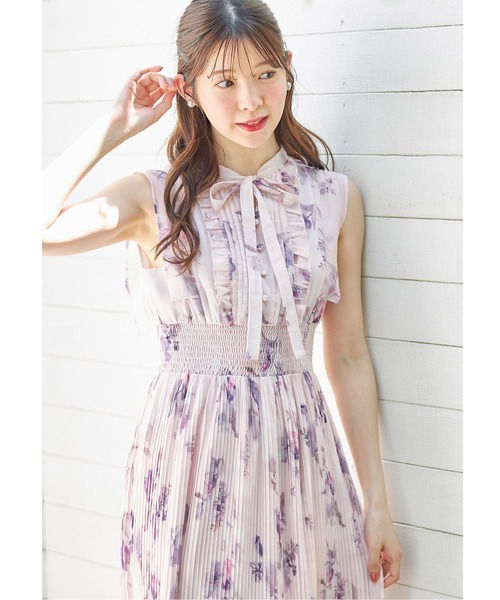 tocco closet（トッコ クローゼット） ワンピース リボン付きウエスト