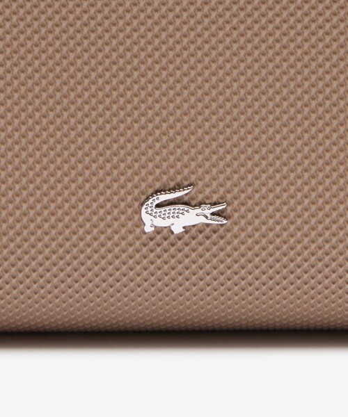 ワニロゴ◎【LACOSTE】デイリーシティ スモールジップウォレット LACOSTE コインケース デイリーシティ スモールジップウォレット
