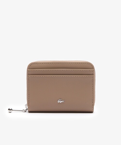 ワニロゴ◎【LACOSTE】デイリーシティ スモールジップウォレット LACOSTE コインケース デイリーシティ スモールジップウォレット