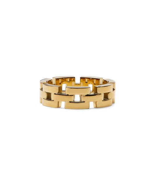 指輪 リング 3-Link Ring レーディスリング　ゴールド レディース メンズの画像