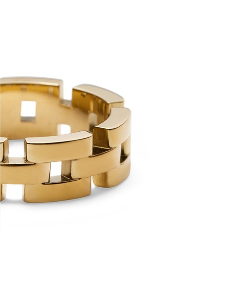 指輪 リング 3-Link Ring レーディスリング　ゴールド レディース メンズの画像