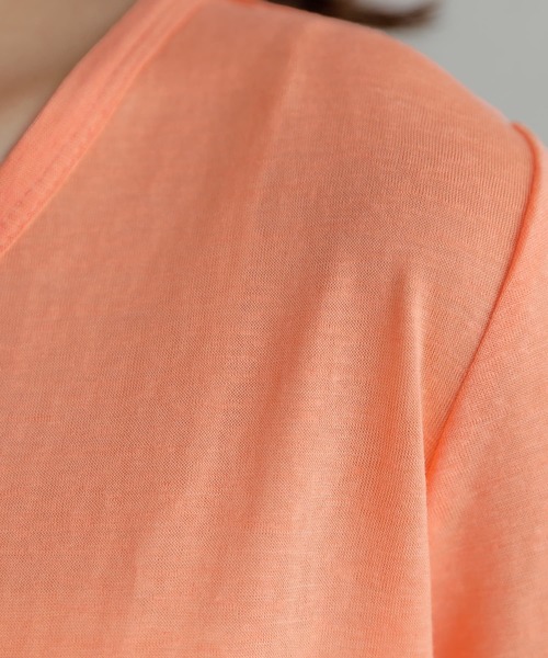 tシャツ 少し透けるテロテロTシャツ レディース STYLE DELI tシャツ 少し透けるテロテロTシャツ レディース