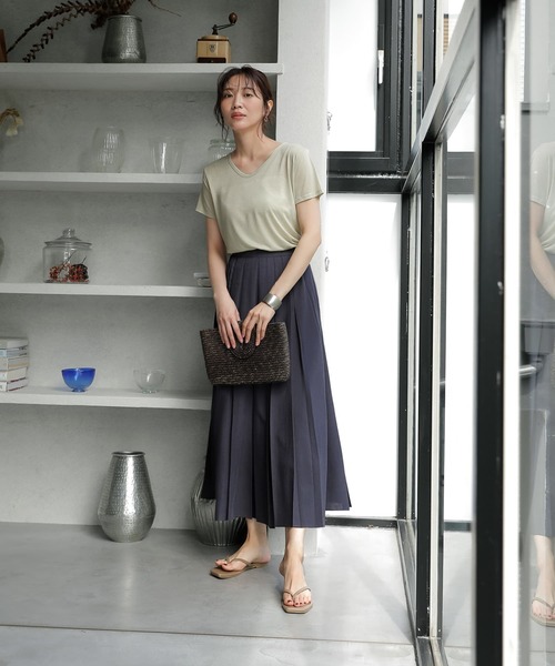 tシャツ 少し透けるテロテロTシャツ レディース STYLE DELI tシャツ 少し透けるテロテロTシャツ レディース