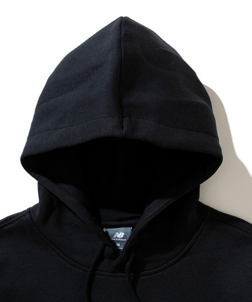 パーカー・フーディ New Balance Black Cotton Sweatshirt ニューバランス New Balance メンズ スウェットパーカー