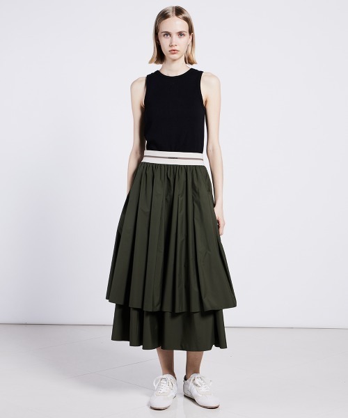 ESSENTIAL（DOUBLE STANDARD CLOTHING） スカート エアリータフタ