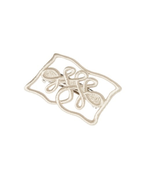 SYKIA ヘアクリップ Embroidery Hair Barrette ”Jane : ZOZOTOWN