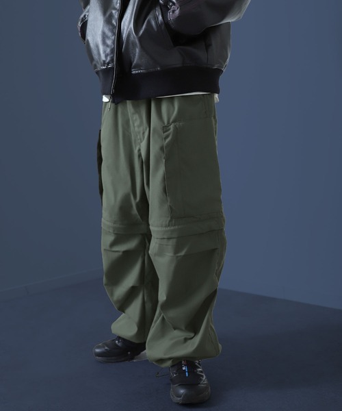 Nilway（ニルウェイ） カーゴパンツ 3WAY デタッチャブル ワイド