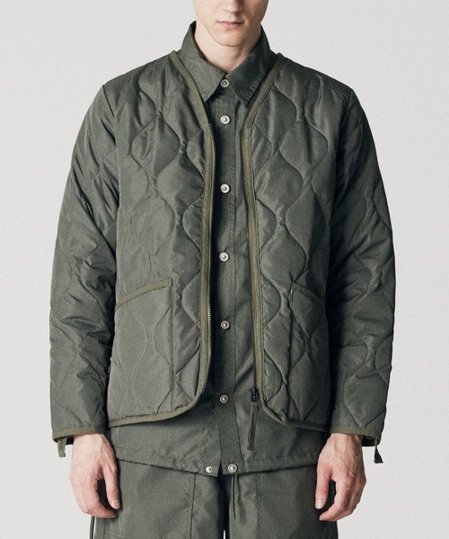 TAION（タイオン） ダウンジャケット ダウン TAION UNSEX MILITARY ZIP