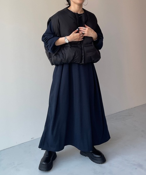 wee9s ワンピース super loose light sweatee one piece