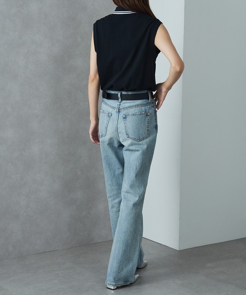 極美品　FRED PERRY レディース　ポロシャツ　現行モデル　水色 FRED PERRY SHIRT2024年春夏の新色を先行予約受付中！【予約