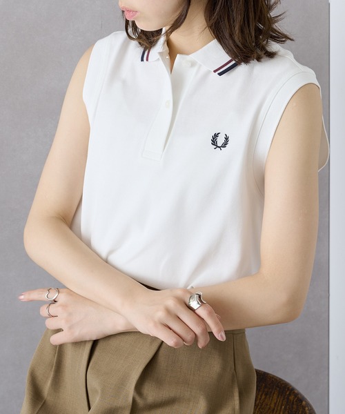 Fred Perry ポロシャツ ホワイト 半袖 フレッドペリー（FRED PERRY）（メンズ）The Fred Perry 半袖
