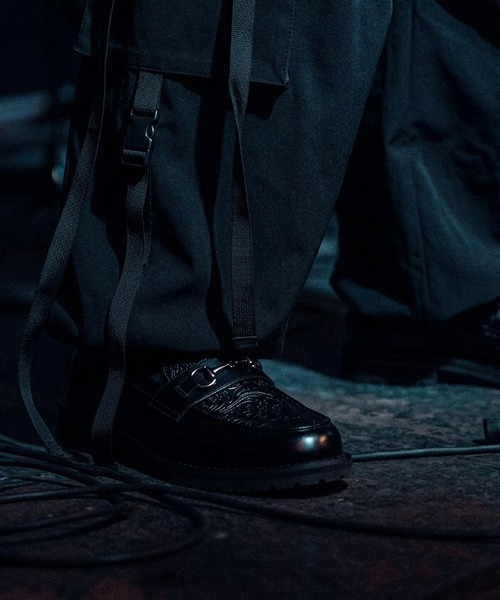 ローファー WEB限定 +4.5cm レザー タンクソール ビットローファー / London Shoe Make Oxford and Derby 9013 メンズ