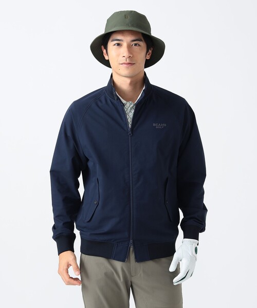 BEAMS GOLF 長袖ジャケット XL カーキ ビームスゴルフ ゴルフウェア 長袖シャツ 秋 冬 ORANGE LABEL
