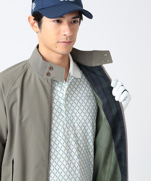 BEAMS GOLF ブルゾン アウター 「撥水/伸縮性」PURPLE LABEL