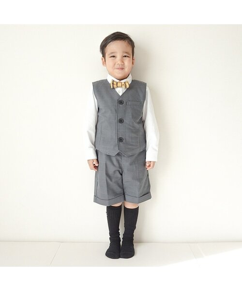 【BREEZE】120cmキッズフォーマル☆ジャケット・シャツ・パンツ・ネクタイ BREEZE フォーマル 発表会 卒園式 入学式 「セットアップ可