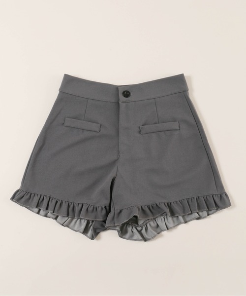 セール】裾フリル総柄ショートパンツ（女の子）（その他パンツ