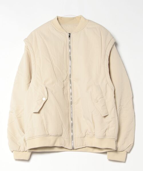 onespo MA1スリーブ onespo（ワンスポ）の「ロングスリーブMA-1ショート（MA-1）」 - WEAR