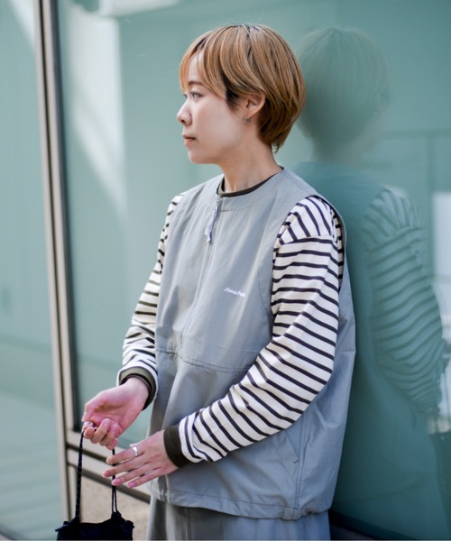 snow peak ベスト ジレ Snow Peak / Light Mountain Cloth Vest