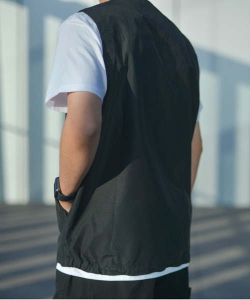snow peak ベスト ジレ Snow Peak / Light Mountain Cloth Vest