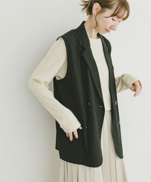 ITEMS URBANRESEARCH ベスト ジレ ダブルブレストジレ