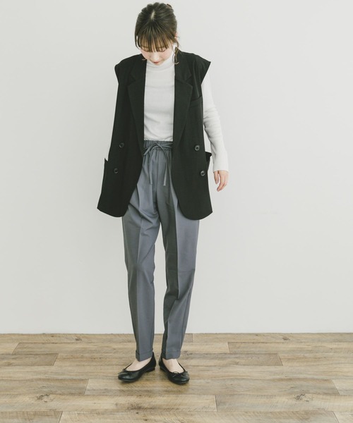 3/24まで値下げ中　イエナ　ダブルブレスト　ベスト　ジレ ITEMS URBANRESEARCH ベスト ジレ ダブルブレストジレ