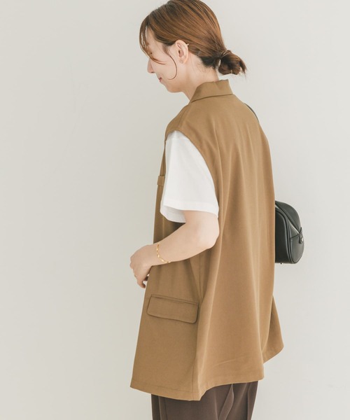 3/24まで値下げ中　イエナ　ダブルブレスト　ベスト　ジレ IENA（イエナ）の「ダブルブレスト ベスト（ベスト）」 - WEAR