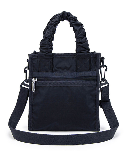 LeSportsac チェーン N/S トートバッグ ディープシーブルー CHAIN MINI N/S TOTE ディープシーブルーキルト（トートバッグ