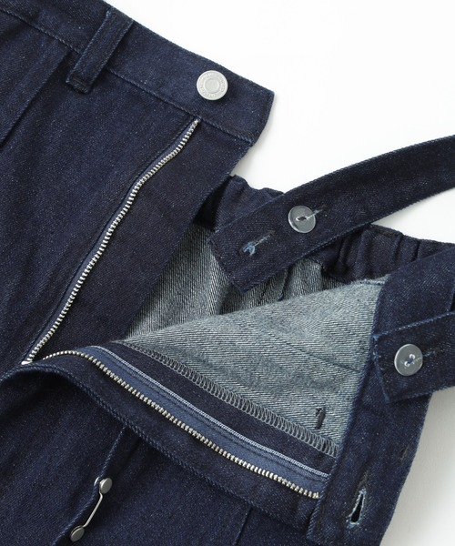 ROSE BUD（ローズバッド） オールインワン DENIM TUCK COMBINASON 
