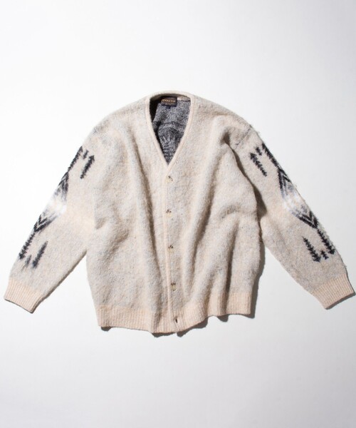 PENDLETON ニットカーディガン Ｌサイズ PENDLETON（ペンドルトン） ニットカーディガン L グリーン メンズ