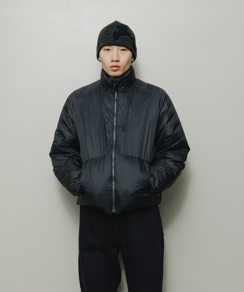 TAITRAS ダウンジャケット 黒 TAION ダウンジャケット ダウン BAL / STAND COLLAR DOWN JACKET