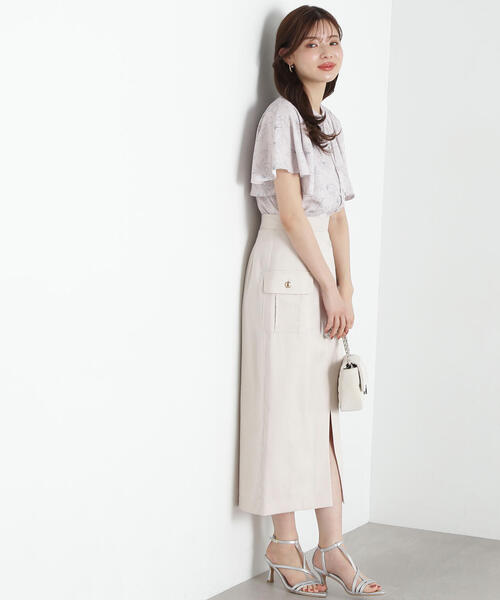 PROPORTION BODY DRESSING スカート ポケット付きナロースカート